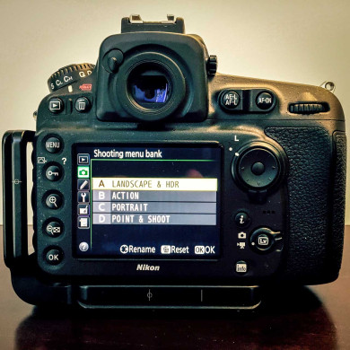 Nikon-D810-Shooting-Menu-Bank-2 : Select Bank