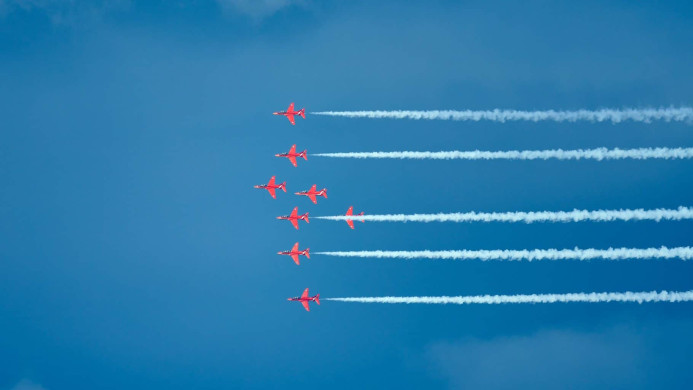 British RAF Red Arrows : North American Tour : Nikon Z7 and VR 500mm f/5.6