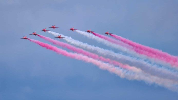 British RAF Air Show : Red Arrows NA Tour : #RAF #RedArrows #RedArrowsTour #Vancouver #Canada